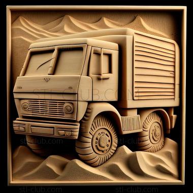 3D мадэль Unimog (STL)